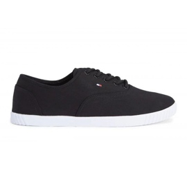 Tommy Hilfiger Tênis de lona com cadarço W FW0FW07805BDS preto