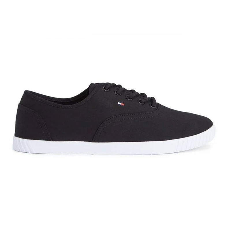 Tommy Hilfiger Tênis de lona com cadarço W FW0FW07805BDS preto