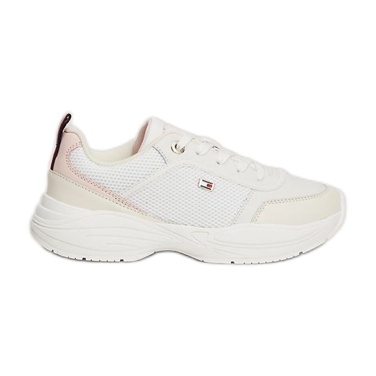 Sapatos Tommy Hilfiger Chunky Runner W FW0FW078180LA branco