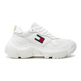 Sapatos Tommy Hilfiger Lightweight Hybrid Runner W EN0EN02566YBL branco