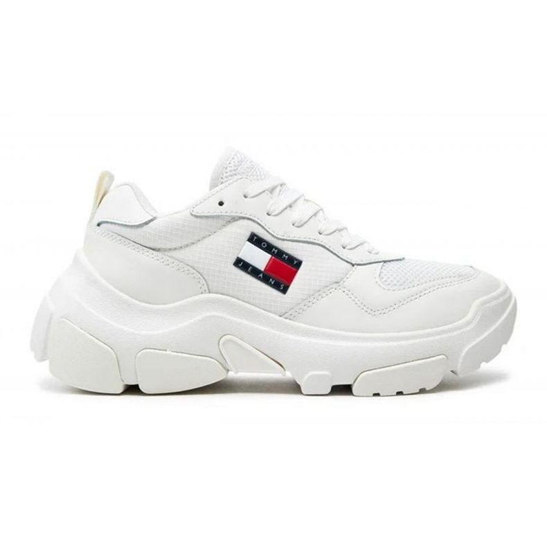 Sapatos Tommy Hilfiger Lightweight Hybrid Runner W EN0EN02566YBL branco