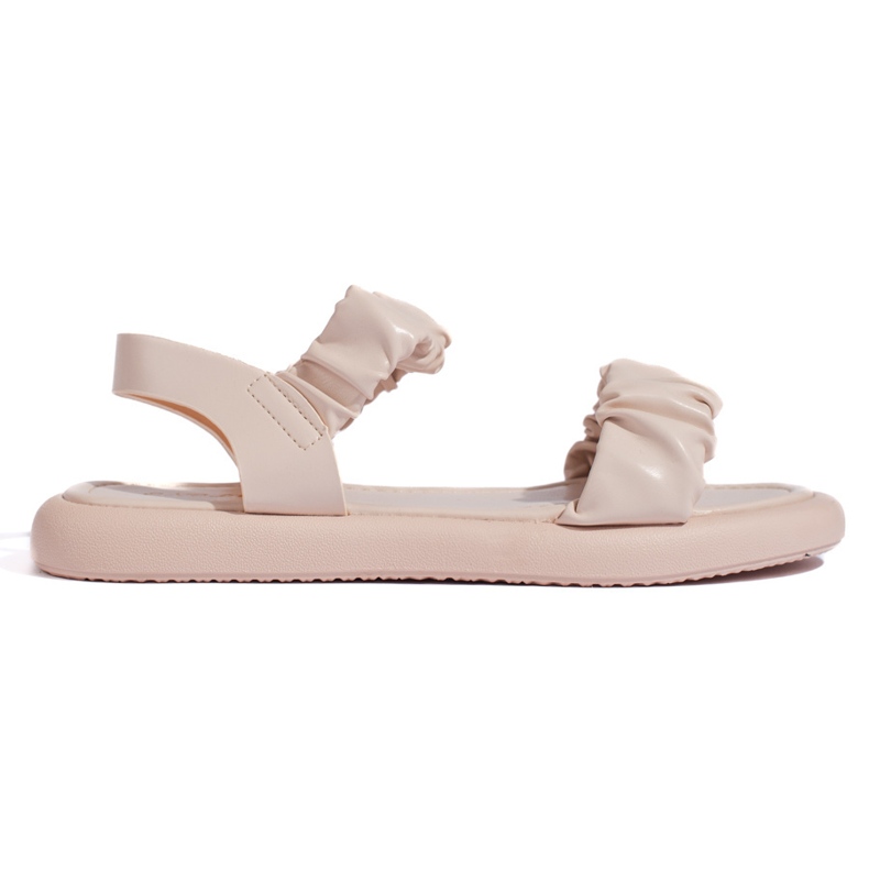 Sandálias femininas confortáveis ​​bege