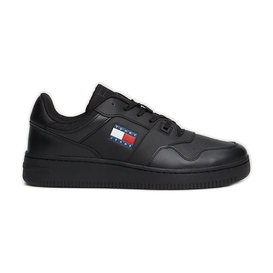 Sapatos Tommy Hilfiger Retro Basket Ess EM0EM01395BDS preto