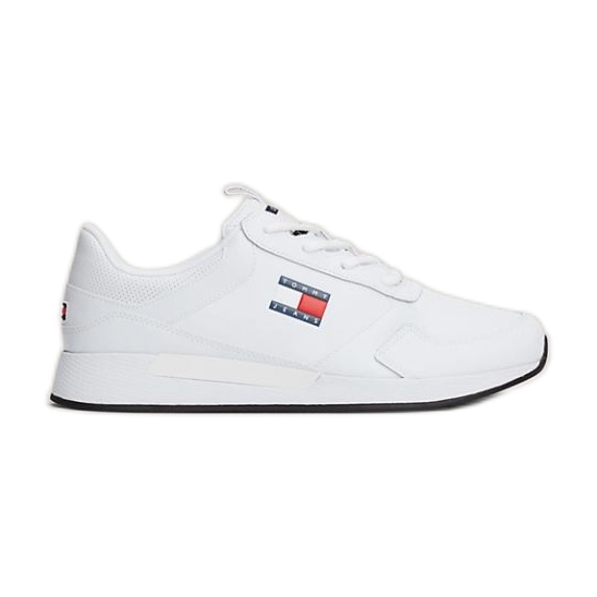 Sapatos Tommy Hilfiger Flexi Runner EM0EM01409YBR branco