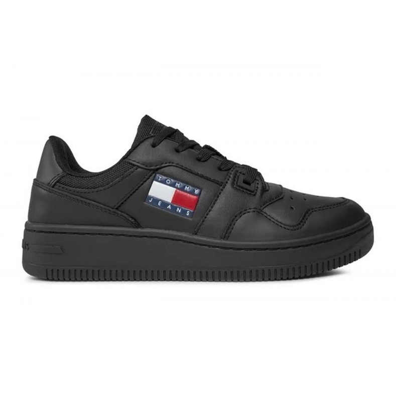 Sapatos Tommy Hilfiger Retro Basket Ess EN0EN02505BDS preto