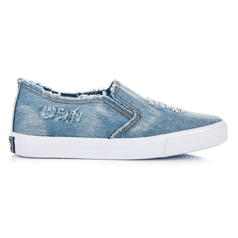 American Club Slipons jeans azul