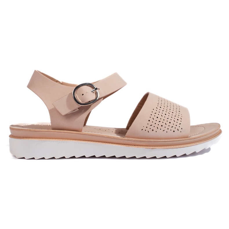 Sandália plataforma rosa claro, Sergio Leone