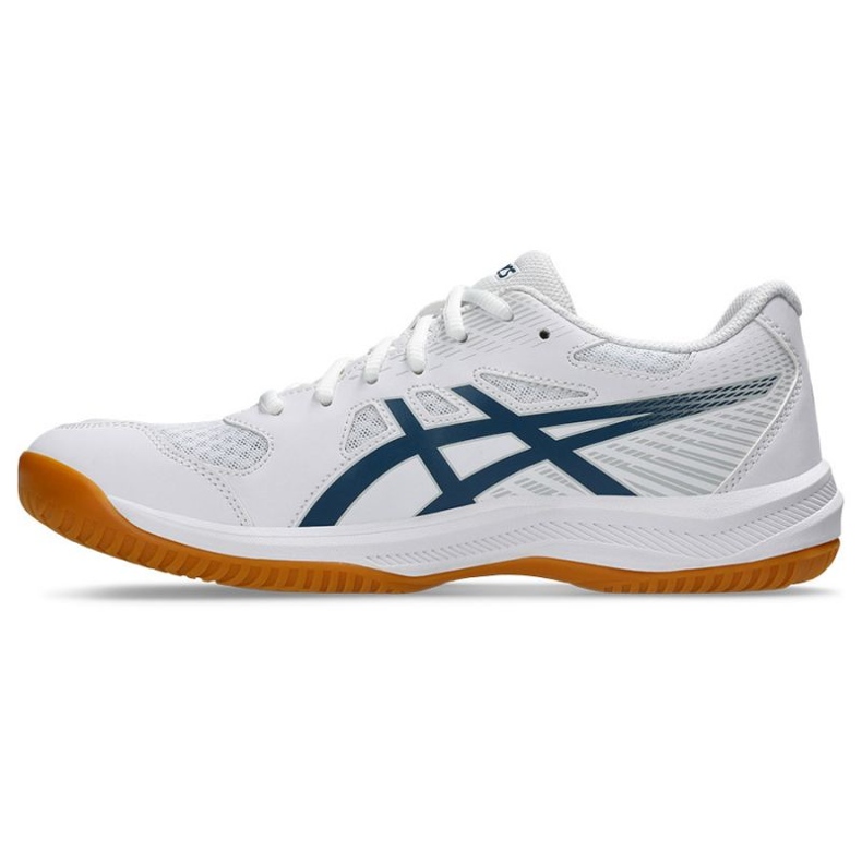 Asics Upcourt 6 M 1071A104 100 tênis de voleibol branco
