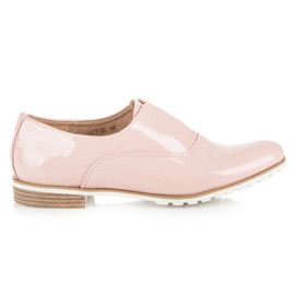 Vices Brogues lacados rosa