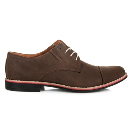 Lucca Sapatos masculinos marrons castanho