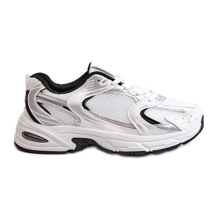 Calçados esportivos femininos tênis branco e preto Leranea