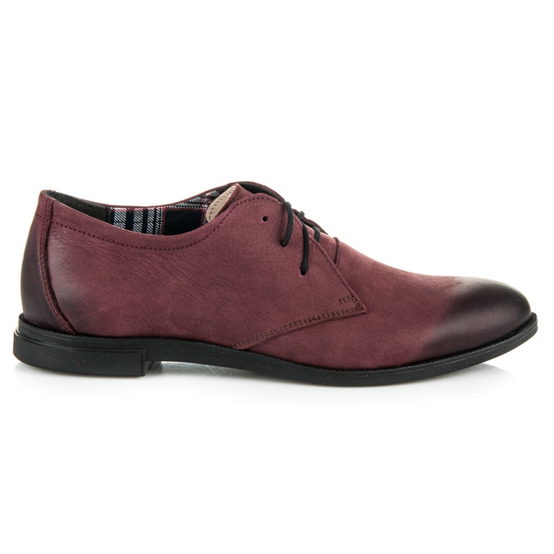 Vinceza Brogues amarrados vermelho