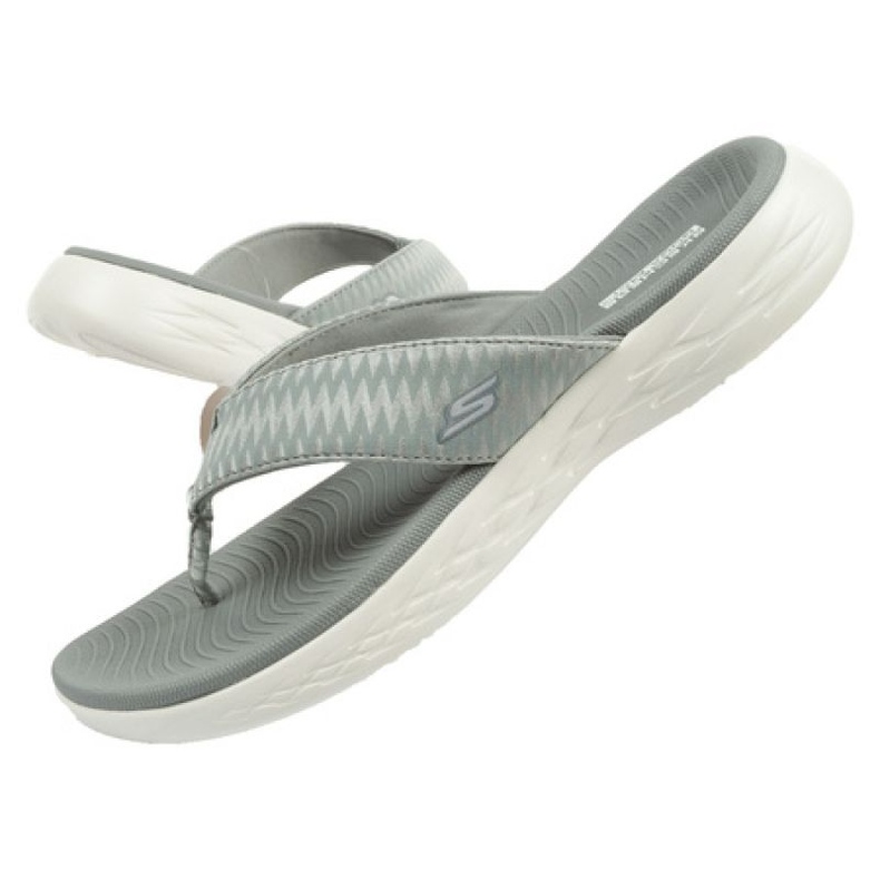 Chinelos Skechers 140701/GRY cinza