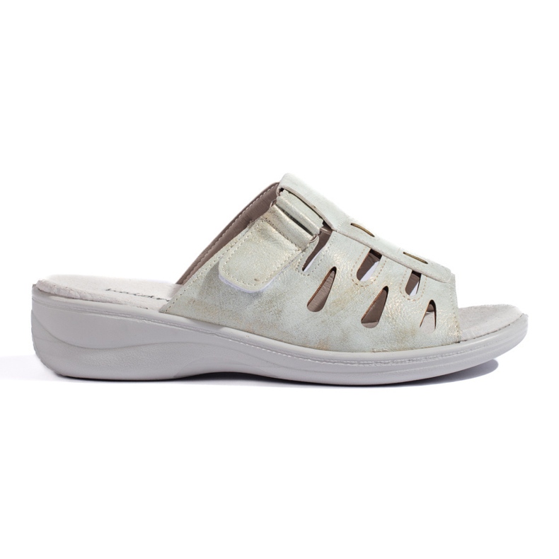 Chinelos confortáveis ​​femininos cinza