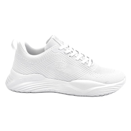 Esportes masculinos Sneakers Memória Espuma Big Star LL174247 Branco Esportes masculinos Sneakers Memória Espuma Big Star LL174247 Branco