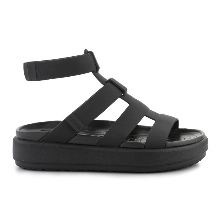 Sandálias gladiadoras de luxo Crocs Brooklyn 209557-060 preto