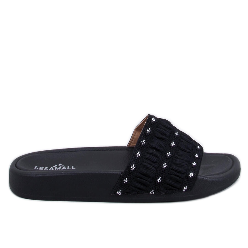 Chinelos femininos Diakis Black preto