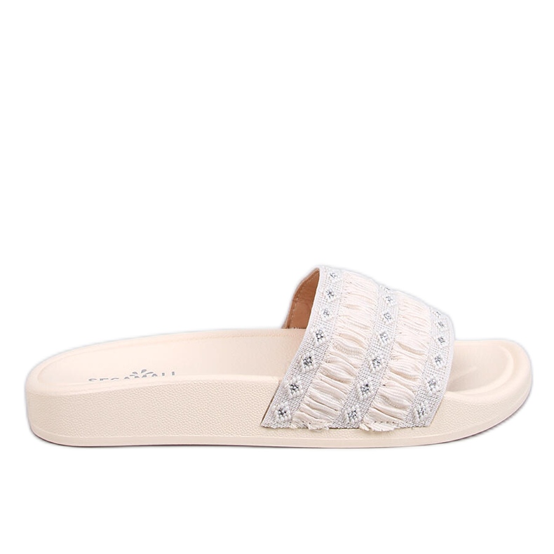 Chinelos femininos Diakis Beige bege