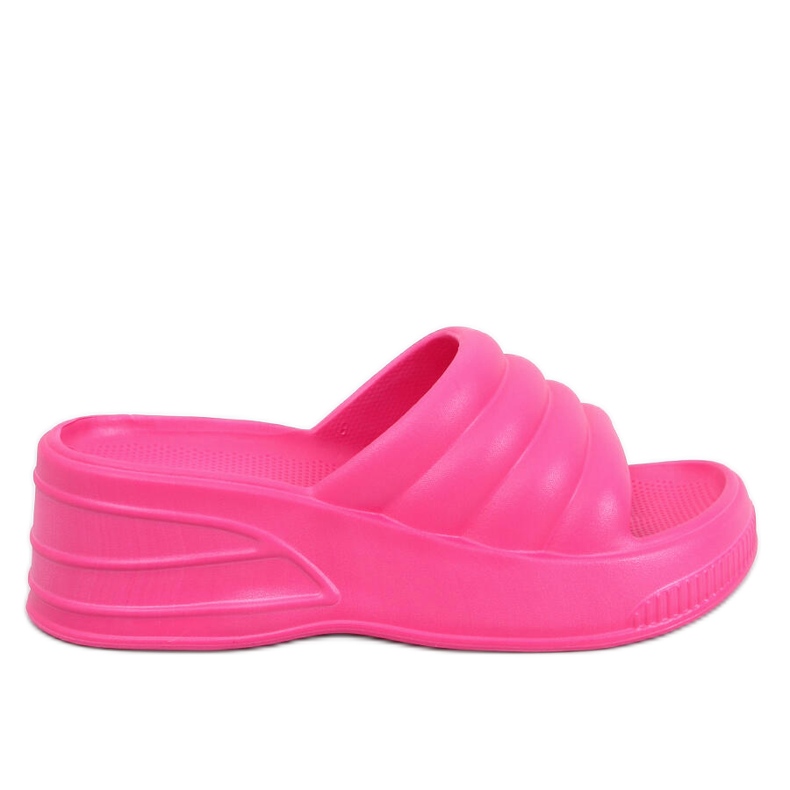 Sandálias de cunha de espuma Diames Fuchsia rosa