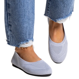 Sapatilhas de tecido cinza da Yafia