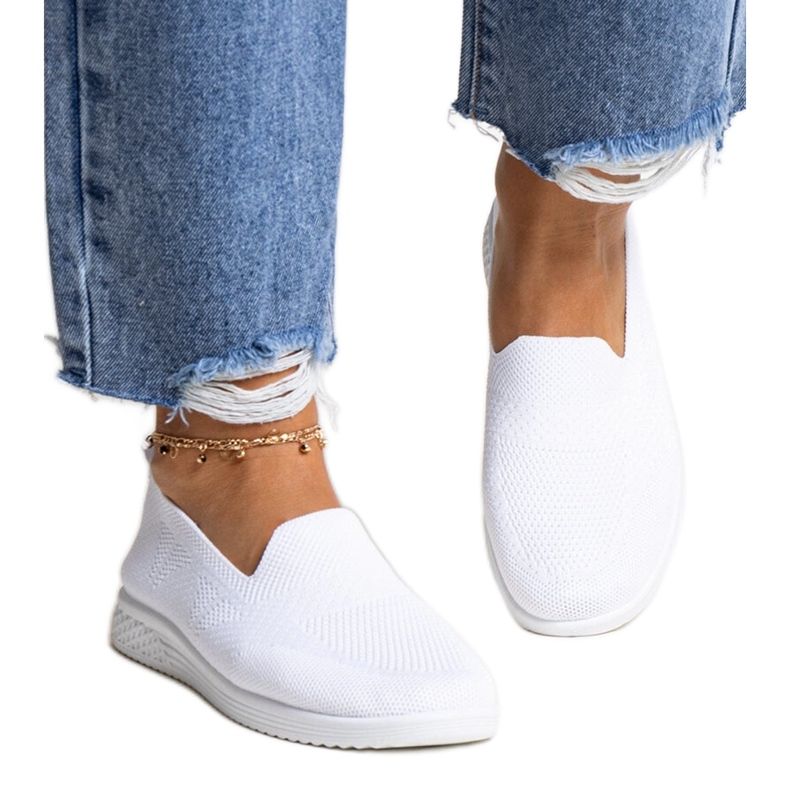 Tênis slip-on branco
