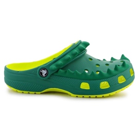 Chinelos Crocs Classic Spikes Clog T 210010-76U verde Chinelos Crocs Classic Spikes Clog T 210010-76U verde