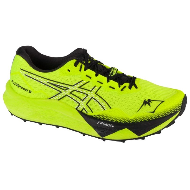 Tênis de corrida Asics Fujispeed 3 1011B888-751 amarelo