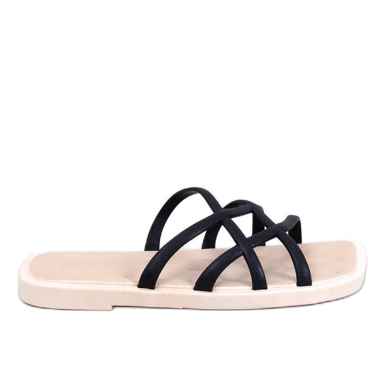 Chinelos de borracha preta Gomis preto