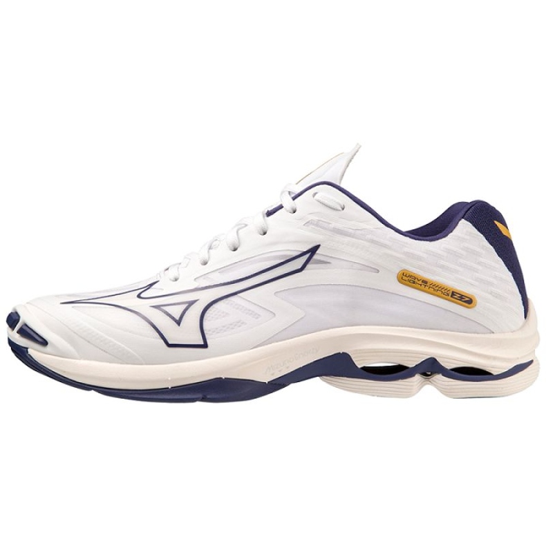 Tênis de voleibol Mizuno Wave Lightning Z7 V1GA220043 branco Tênis de voleibol Mizuno Wave Lightning Z7 V1GA220043 branco