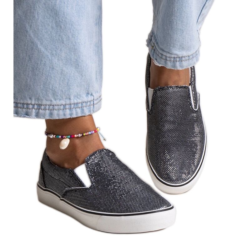 Tênis Lublubah preto brilhante