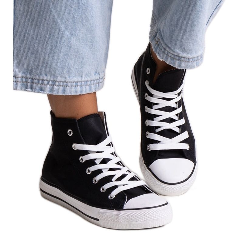 Tênis cano alto preto Efren