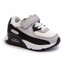 Sneakers Sports Sports Velcro cinza