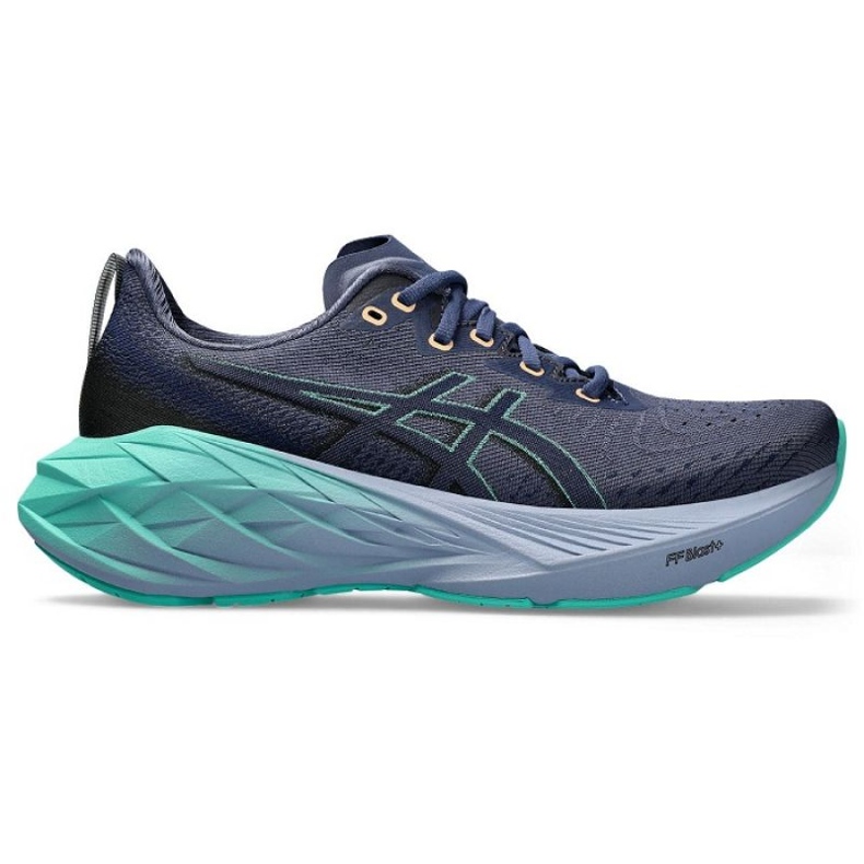 Tênis de corrida Asics Novablast 4 W 1012B510401 azul Tênis de corrida Asics Novablast 4 W 1012B510401 azul