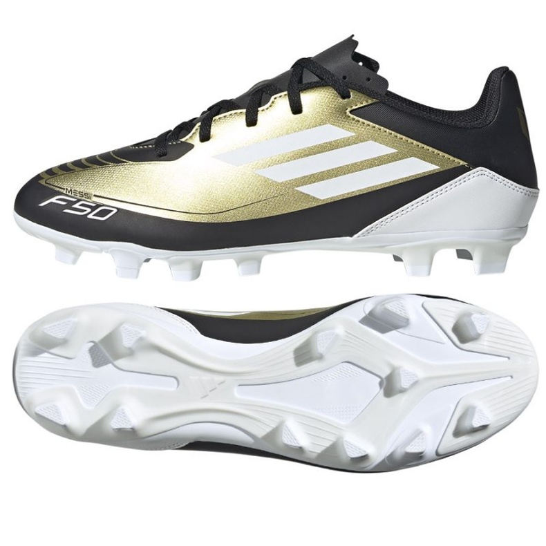 Tênis Adidas F50 Club Messi FxG M IG9331 dourado