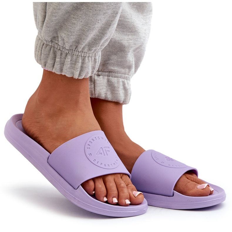Chinelos femininos 4FMM00FFLIF045-52S roxo tolet