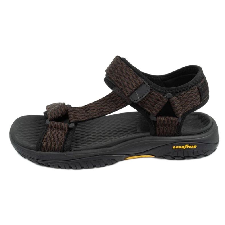 Sandálias Skechers M 204351/BRN preto