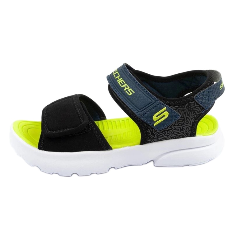 Sandálias Skechers 406512L/BKLM preto