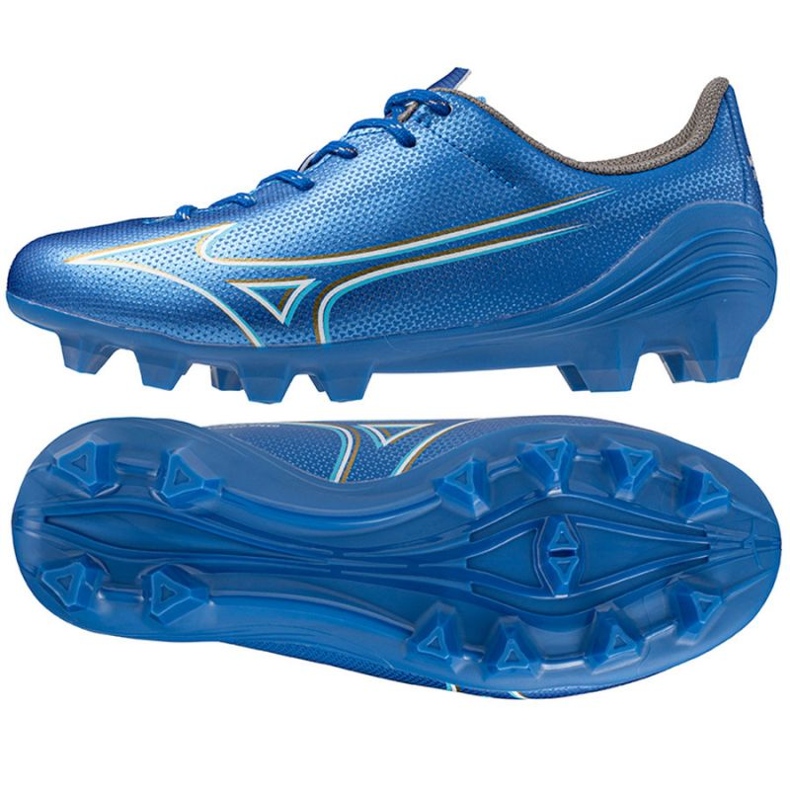Sapatos Mizuno Alfa Select Jr Fg P1GB246527 azul