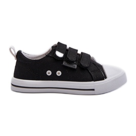 Tênis infantil com velcro Big Star NN374118 preto