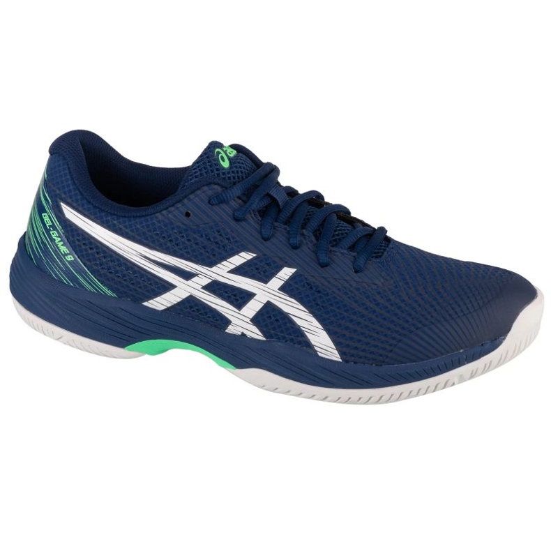 Tênis Asics Gel Game 9 1041A337-401 azul marinho