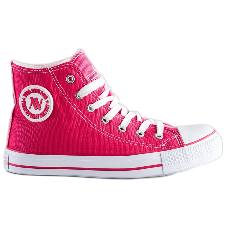 Tênis de cano alto New Age rosa