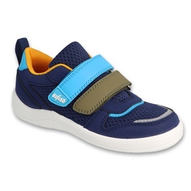 Esporte infantil Befado com Velcro 452Q005 azul marinho Esporte infantil Befado com Velcro 452Q005 azul marinho