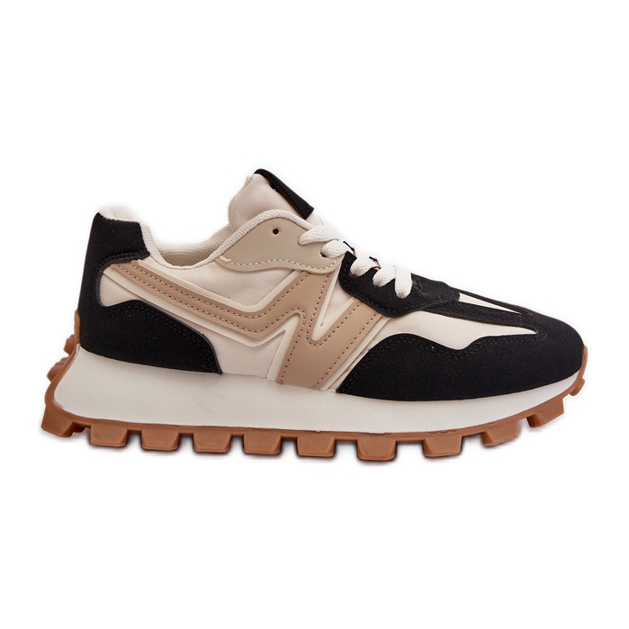 Tênis esportivo feminino Kalelia preto