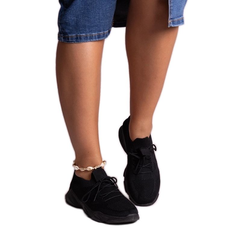 Tênis de tecido preto Madi