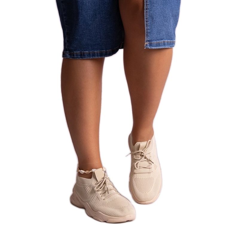 Tênis de tecido bege Madi
