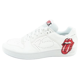 Sapatos Skechers Palmilla Rolling Stones 210748/WHT branco