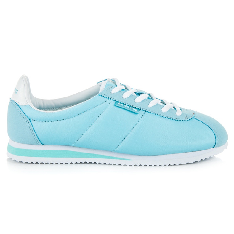 Ax Boxing Tênis esportivos amarrados azul