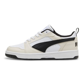 Sapatos Puma Rebound V6 baixos 392328 18 branco