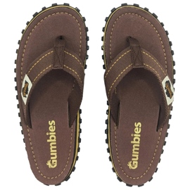 Chinelos Gumbies Islander Flip-Flops Classic M GU-FFISL122 marrom