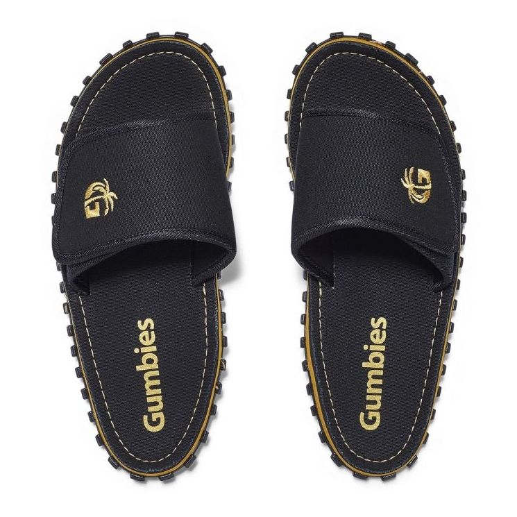 Chinelos Gumbies Strider Slides GU-SDSTR001 preto